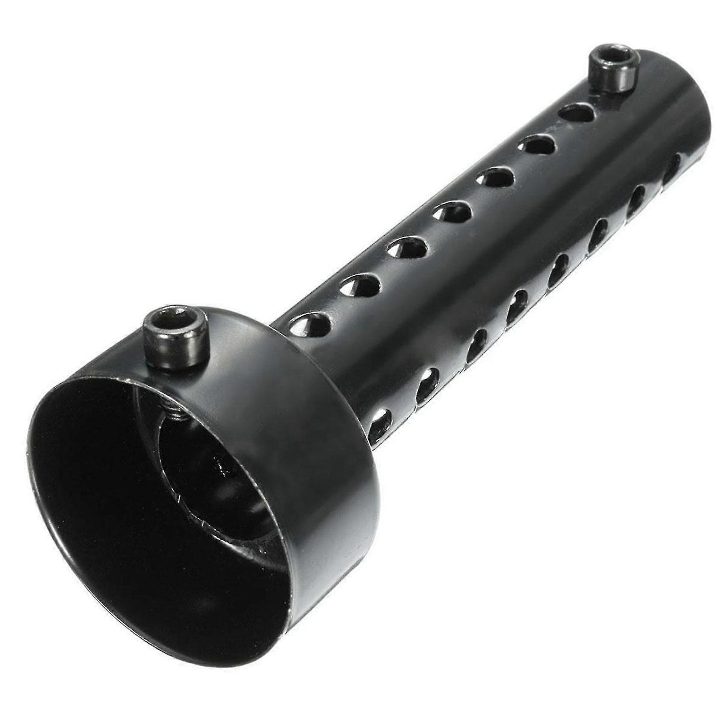 2x Universal Motorcycle Exhaust Pipe Silencer Db Killer 48mm Black