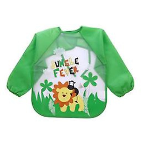 pcs bibs with sleeves, waterproof long sleeve bibs, unisex, for toddlers