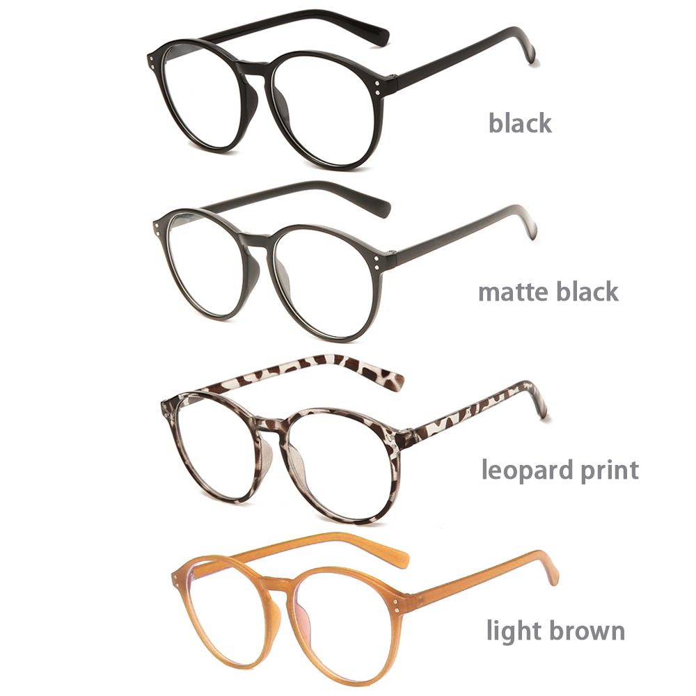 Brown Black Leopard Print Anti Blue Light Glasses Women Men Computer Glasses leopard print