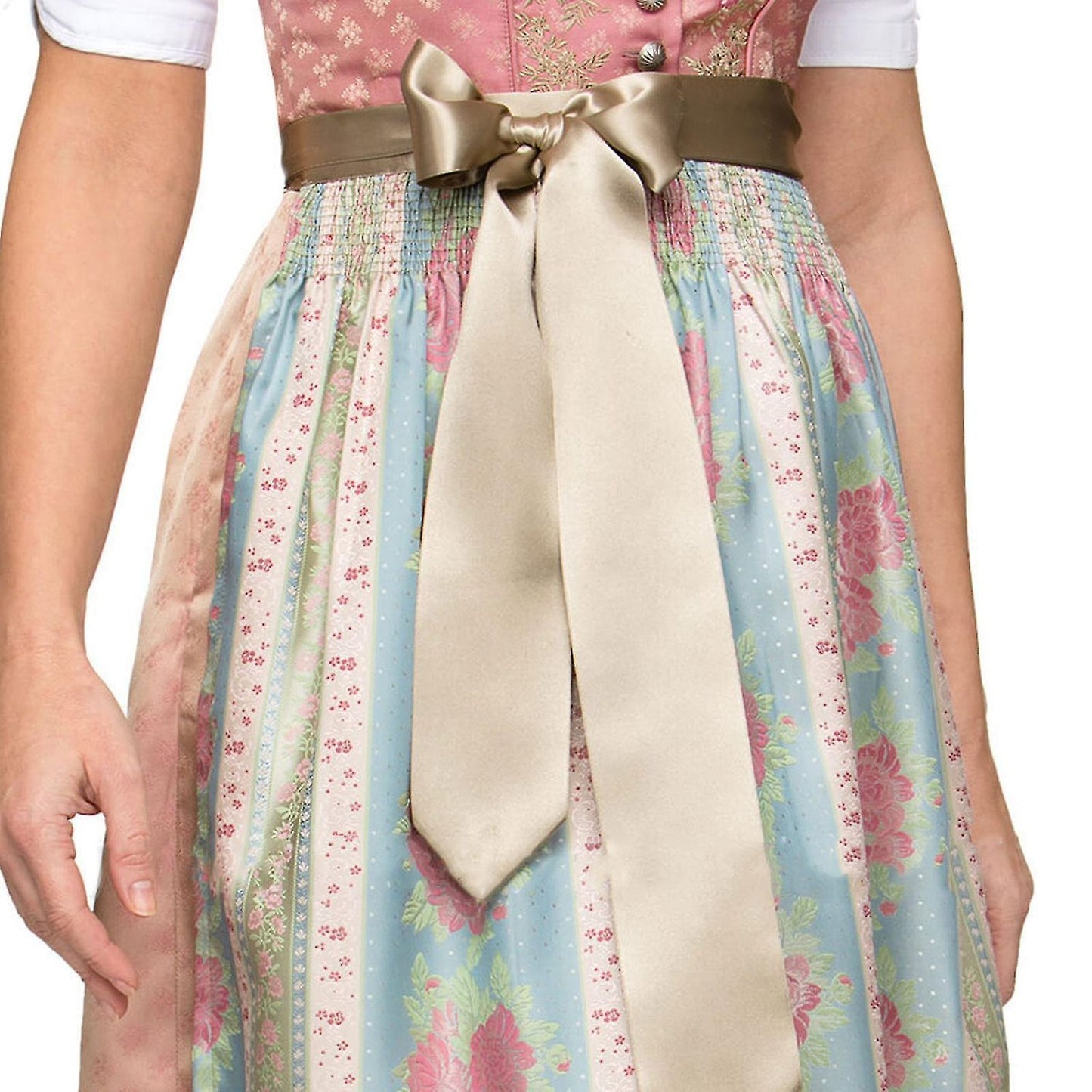 German Munich Oktoberfest Costume Women's Costume Traditional Bavarian Beer Carnival Fraulein Cosplay Maid Costume Set - Purple - Perfect Purple XXL