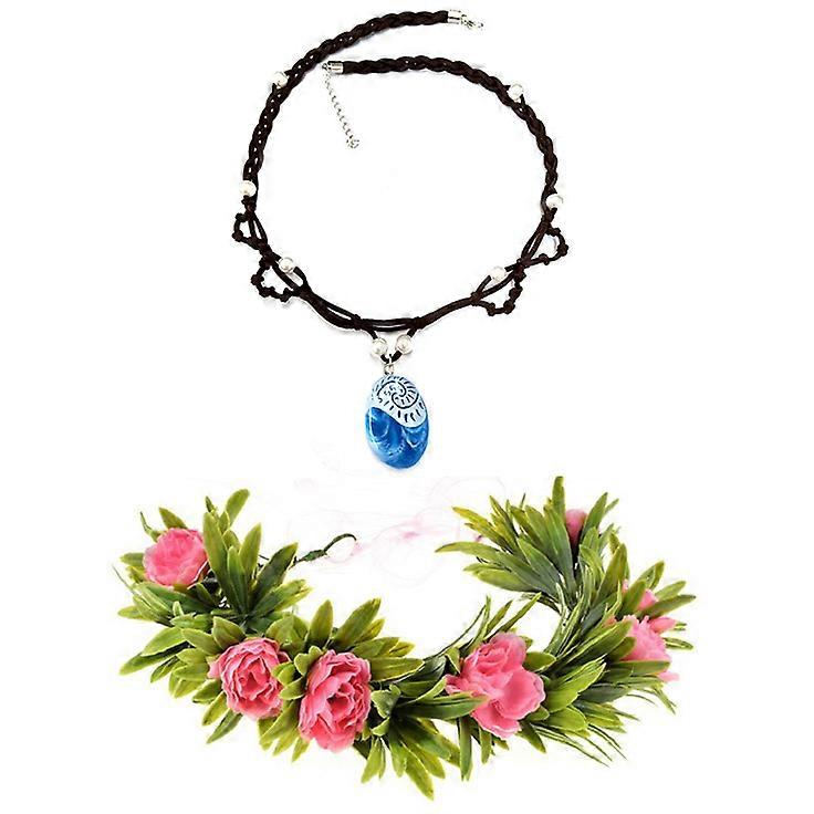 Princess Vaiana Cosplay for Girls Halloween Masquerade Carnival Party Costume Complete Set Full Set 120