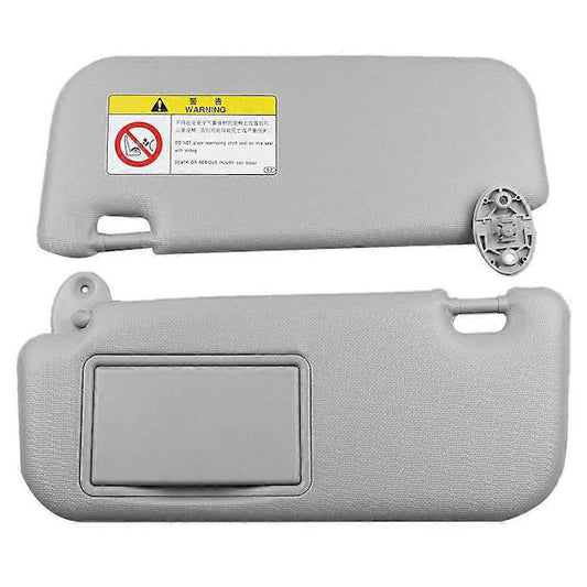 Car Visor for 2014 2015 2016 2017 74320-02B21 74310-02K91 with Mirror Car Accessories Gray
