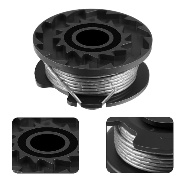 4-pack trimmer line for Bosch EasyGrasscut 23, 26, 18, 18-230