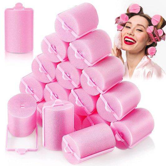 24 Sponge Hair Rollers, Large Hair Rollers for Styling with Soft Foam 3.6 cm 3.6cm