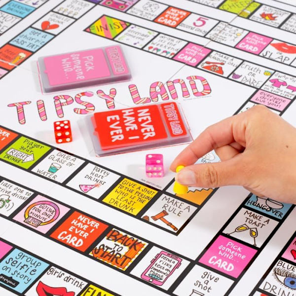 Drinking Games for Adults, Funny Party Interactive Drinking Games with Crush Friend for Christmas, Family Games or All Occasions