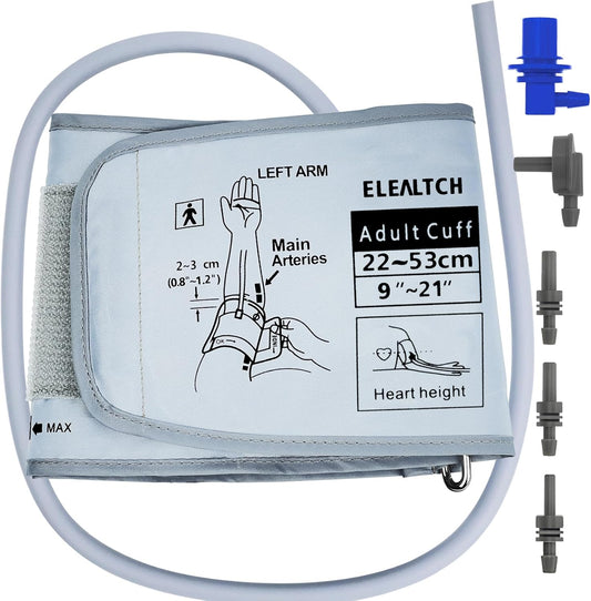 Omron 9201d-21201d XL Blood Pressure Cuff 22-52 cm Gray for Adults