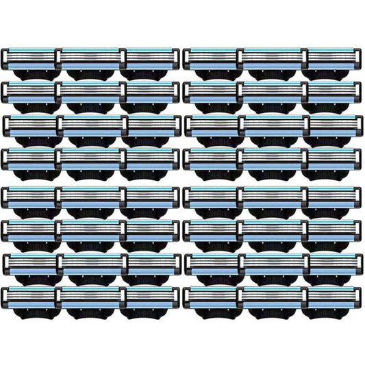 48 pcs Razor Blade Refill, Manual Mach 3 for