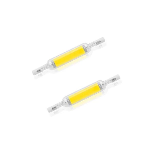 [XJ] Package R7S 10W 78mm Dimmable LED Bulb Cool White 6000K 100W Halogen J78 Replacement Double Ended R7S Base Tube 360 Degree Beam Angle