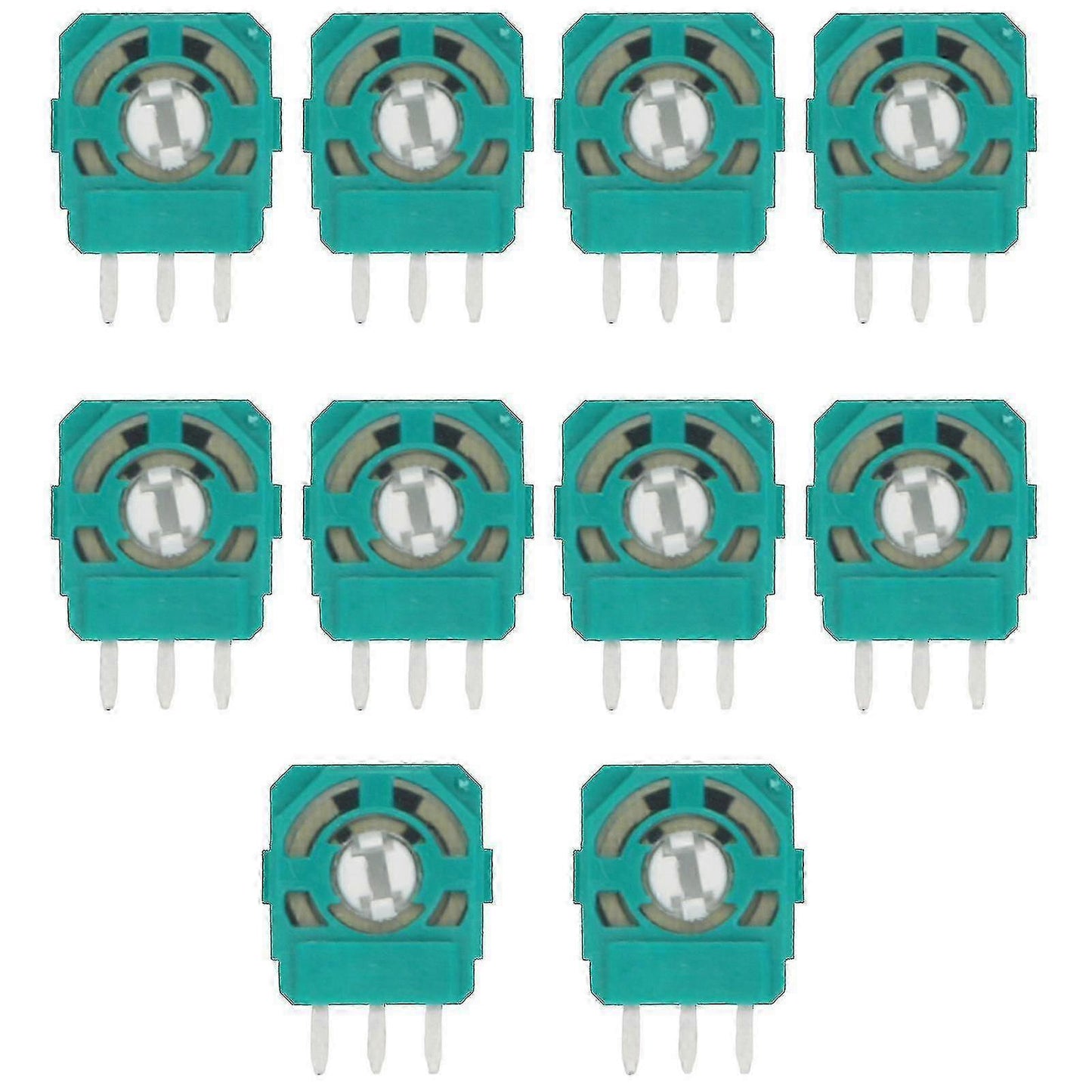 10 Pieces PS5 Handle Control Adjustable Potentiometer 2k3 Resistor P5 Telemetry Repair Parts
