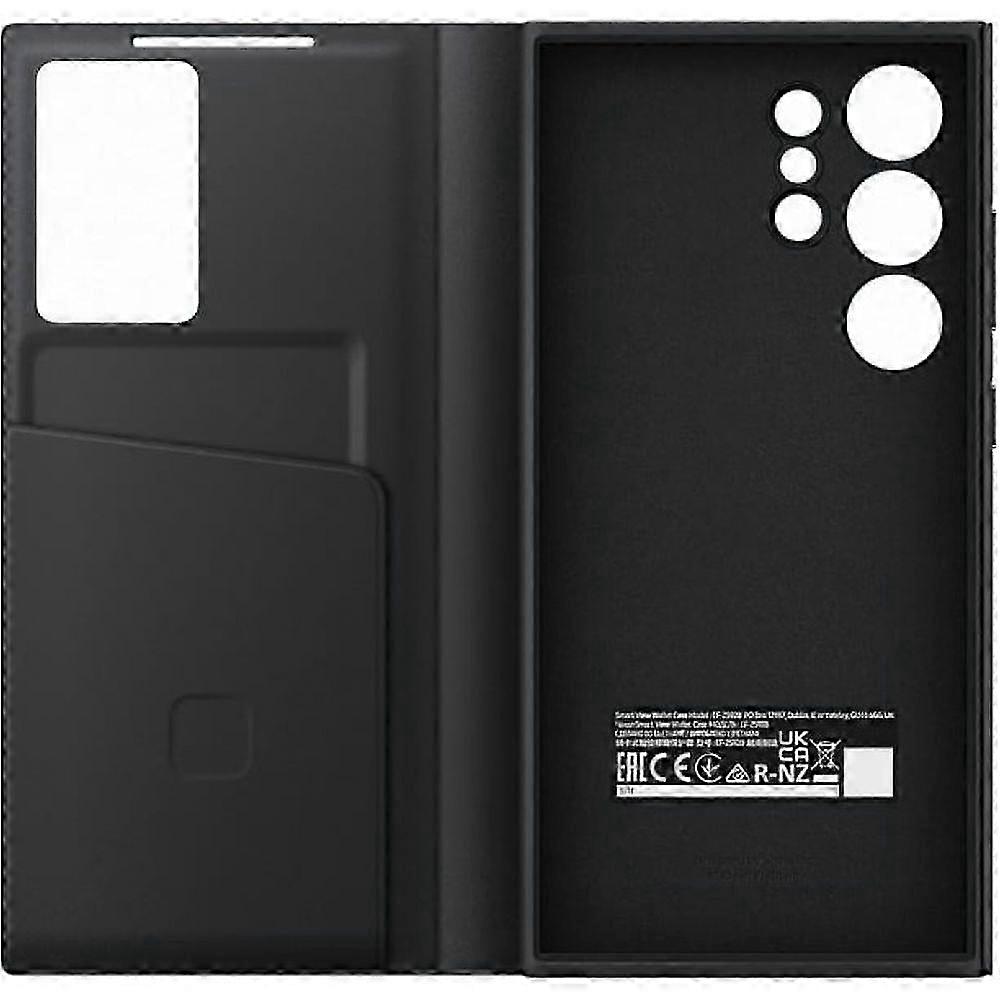 Replacement  Galaxy S24 Ultra Smart View Wallet Case, Black SZRH