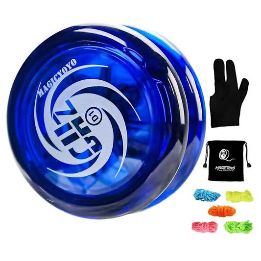 Professional Responsive Yo-Yo with Bag, Strings & Gloves for Beginners