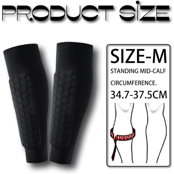 Football Protectors for Children, Shin Guards, Football Socks M
