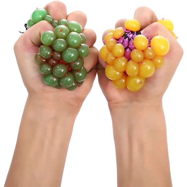 4-pack Mesh Stress Balls for Adults and Kids