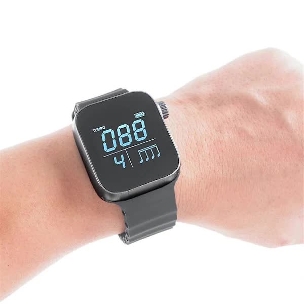 Portable Metronome Smart Metronome Adjustable Bracelet Vibrating Metronome Musical Instrument Metronome