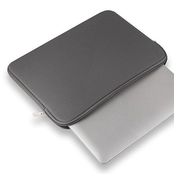 Computer Case / Laptop Case - Select Size Grey Grey 14 inch - Grey Grey 14 inch - Grey Grey_qcx Grey 14 inch - Grey
