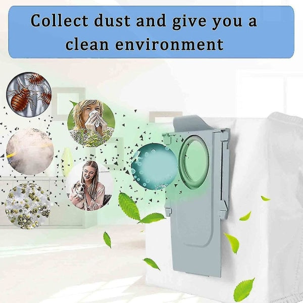 12-pack vacuum cleaner bags for Roborock Q7 Max /q7 Max+ / Q7 Max Plus