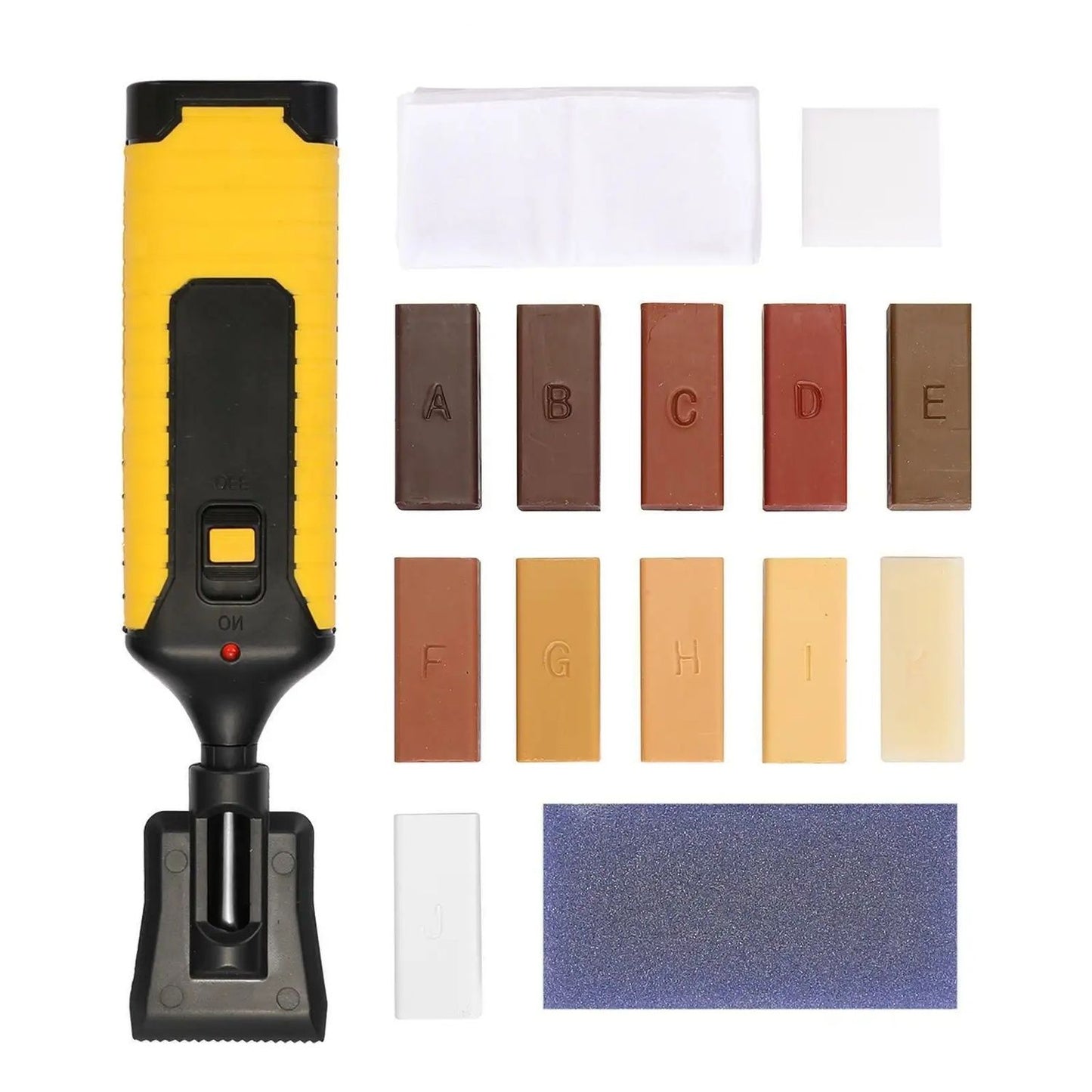 Wood Board Repair Kit, MultiColor, DIY Floor Repair Tool