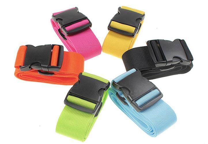 Luggage strap Orange, suitcase belt luggage band travel accessory