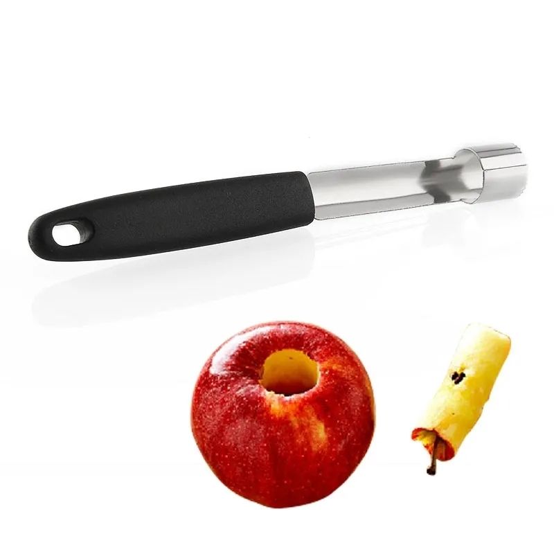 Stainless Steel Apple Corer, Silver - Easy and Efficient Core Removal