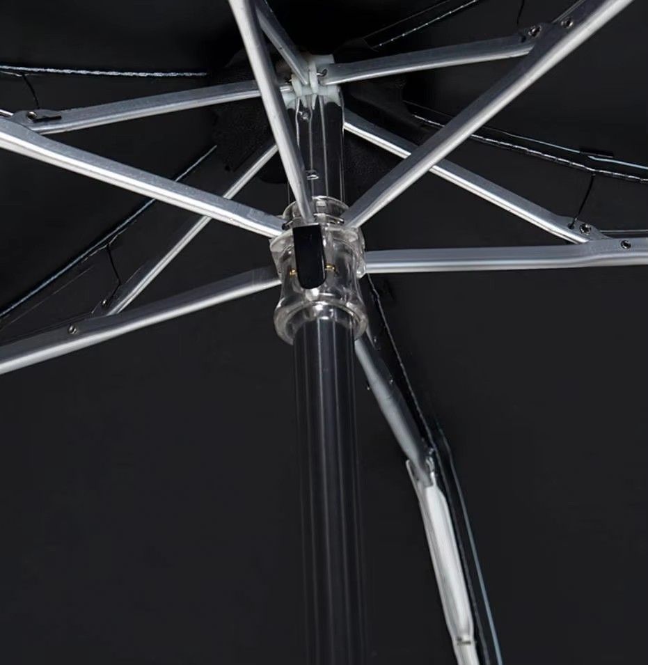 Automatic Umbrella Elegant Black, 110 cm for Style Conscious