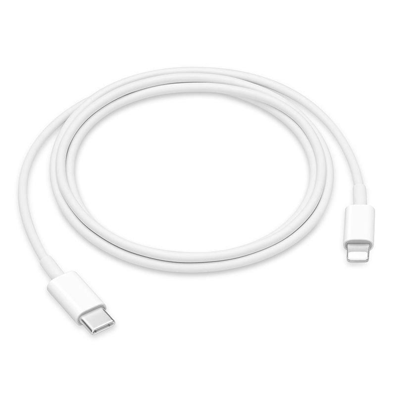 20W Fast Charger with USB-C to Lightning Cable 2m, White, Compatible with iPhone
