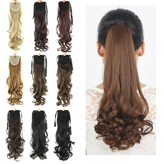 Ponytail hair extension 9, multiple colors