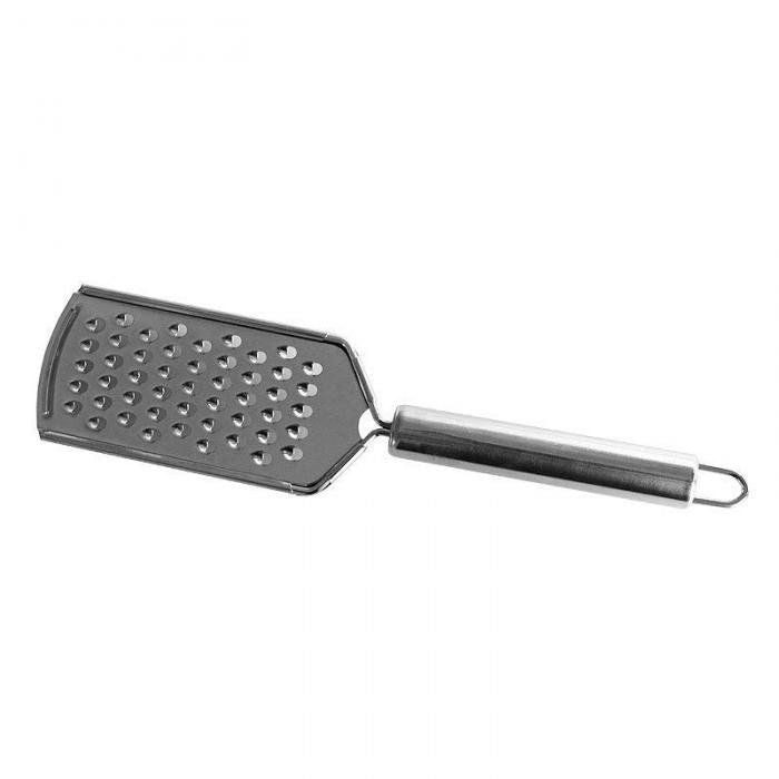 Stainless steel grater, silver