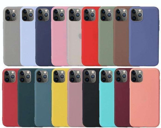 iPhone 14 Case, Matt TPU Shell Turquoise