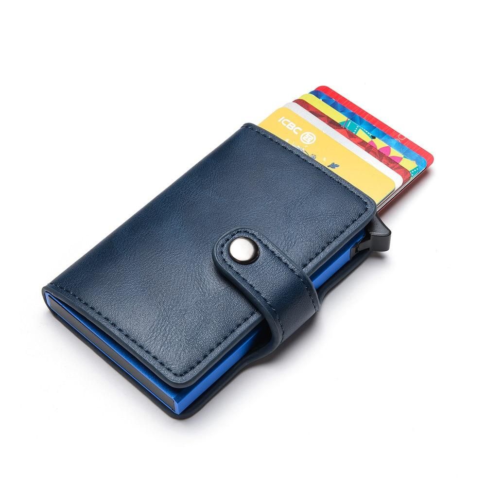 RFID NFC Card Holder Wallet, 5 Cards, Black