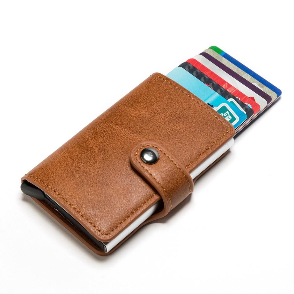 RFID NFC Card Holder Wallet, 5 Cards, Black