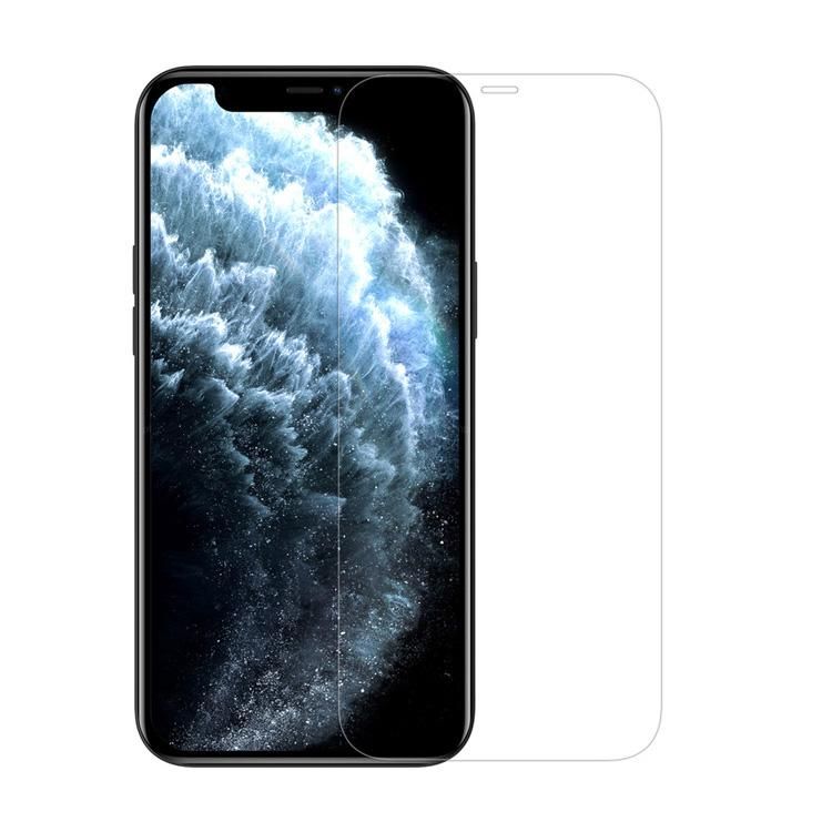 2pcs Tempered Glass Screen Protector for iPhone 12 12 Pro, Transparent