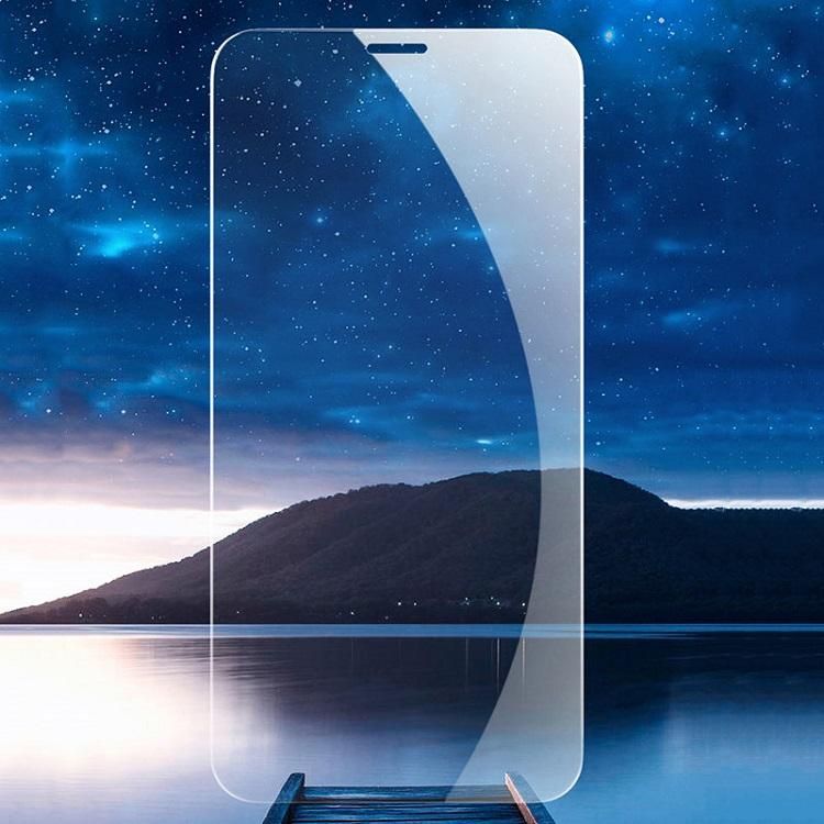 2pcs Tempered Glass Screen Protector for iPhone 12 12 Pro, Transparent