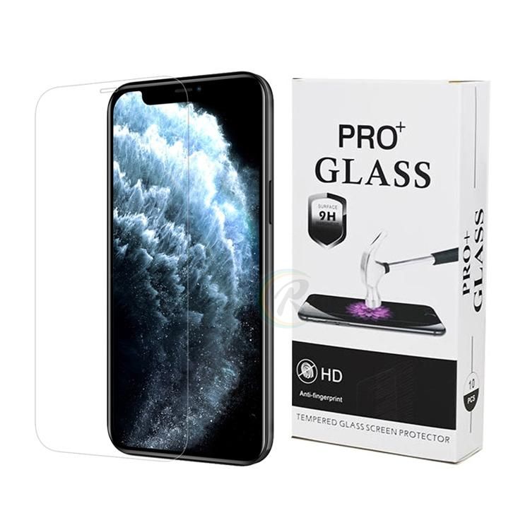 2pcs Tempered Glass Screen Protector for iPhone 12 12 Pro, Transparent