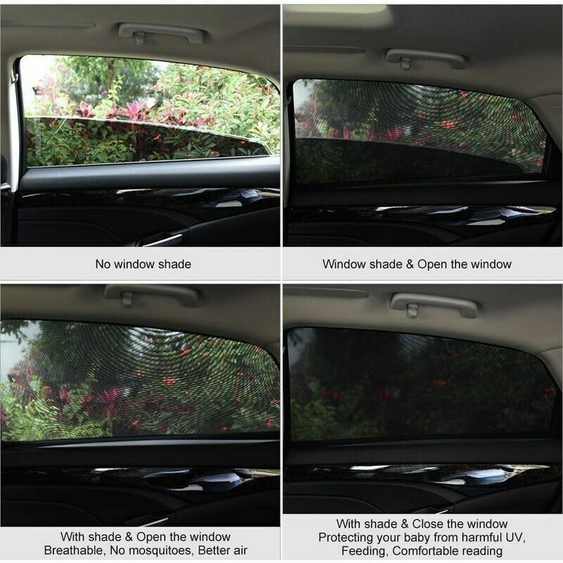 2 Pack Car Window Sunshades Interior Accessories