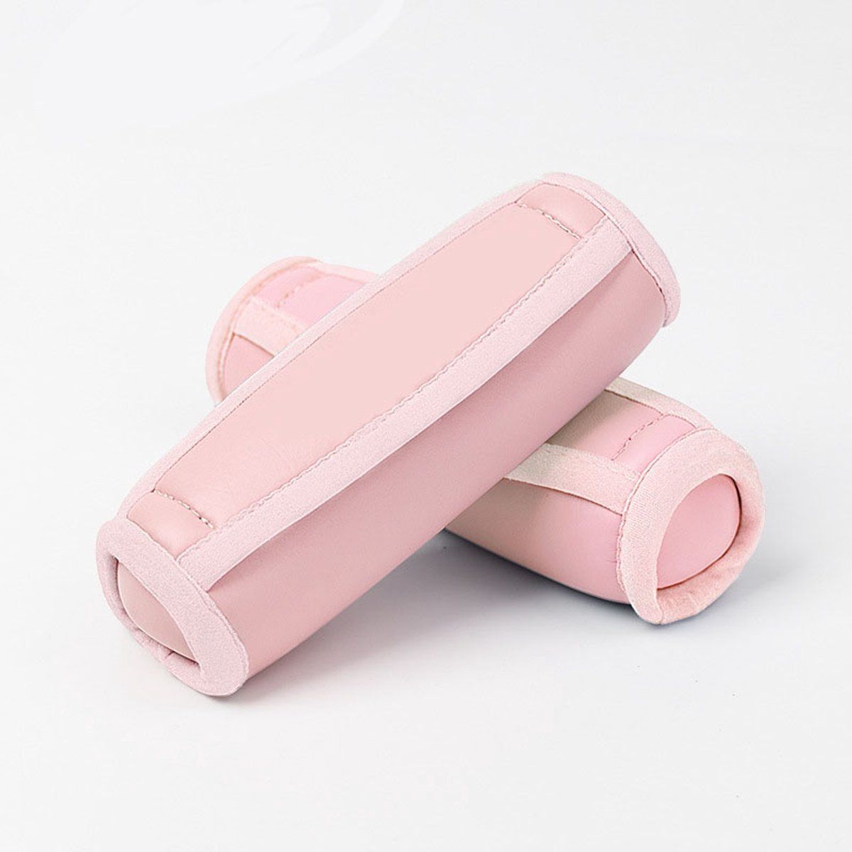 Walking Hand Weights Set, 2 Soft Foam Grip Dumbbells With Removable Weights For Physio, Jogging, Strength Training And Aerobics, Pink, Each, 0.5 kg