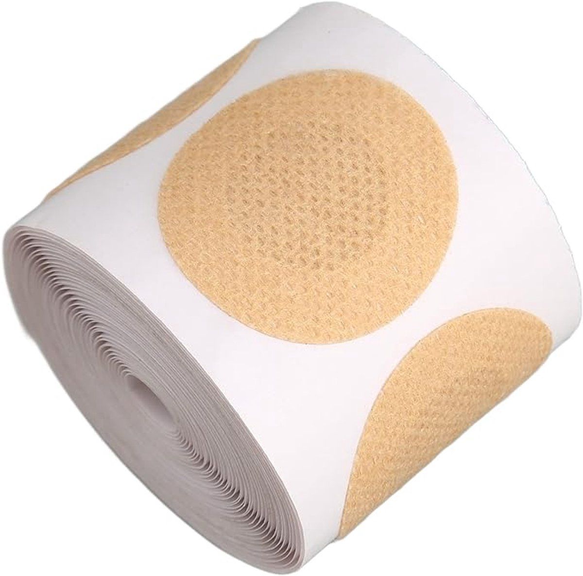 Mens Nipple Covers Tape Roll, 50 Self Adhesive Anti Chafing Pads, Sweat Resistant Soft Breathable Nonwoven, Skin Tone, 4.5 cm