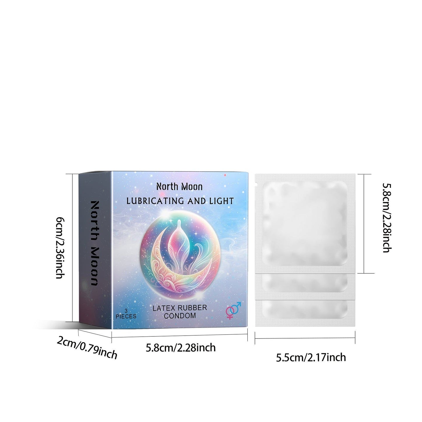 Latex Rubber Condom Couple Body Safety Protection Thread Hyaluronic Acid Series