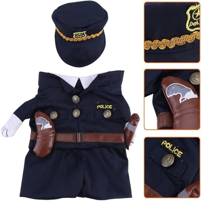 Pet Cosplay Outfit Funny Dog & Cat Costume For Parties And Holidays (Large)
