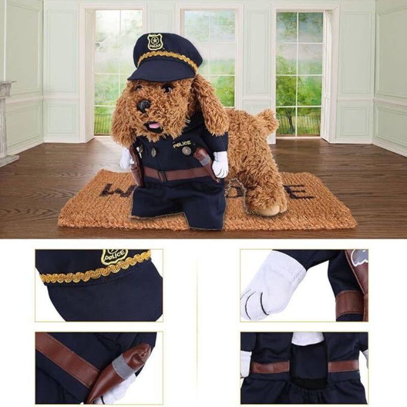 Pet Cosplay Outfit Funny Dog & Cat Costume For Parties And Holidays (Medium)
