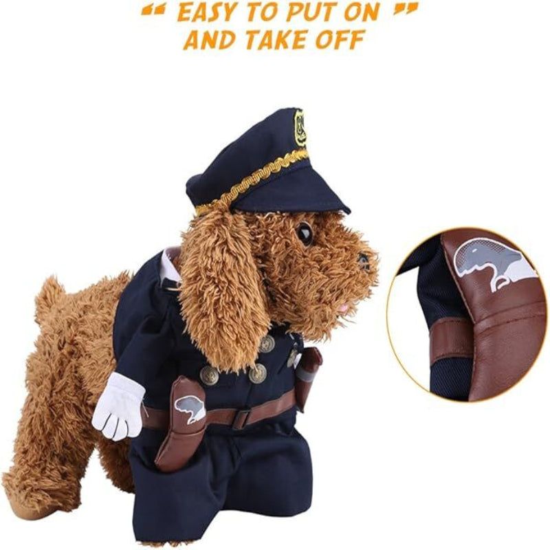 Pet Cosplay Outfit Funny Dog & Cat Costume For Parties And Holidays (Medium)