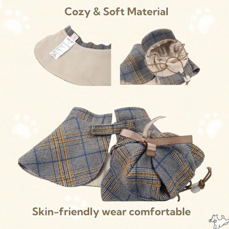 Cute Detective Pet Clothes Set For Small & Medium Dogs And Cats (Large)