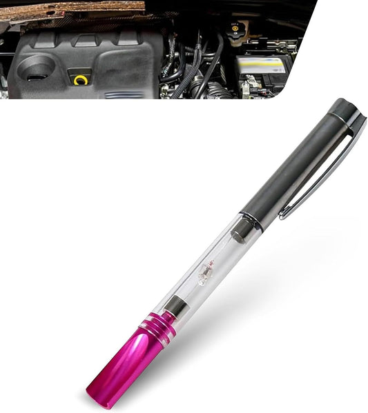 Car Spark Ignition Tester Pen, Non-disassembly High Voltage Coil & Spark Plug Detector, Engine Faults Diagnostic Tool with Indicator Light, Portable Tool for Cars Motorcycles (Multicolored)