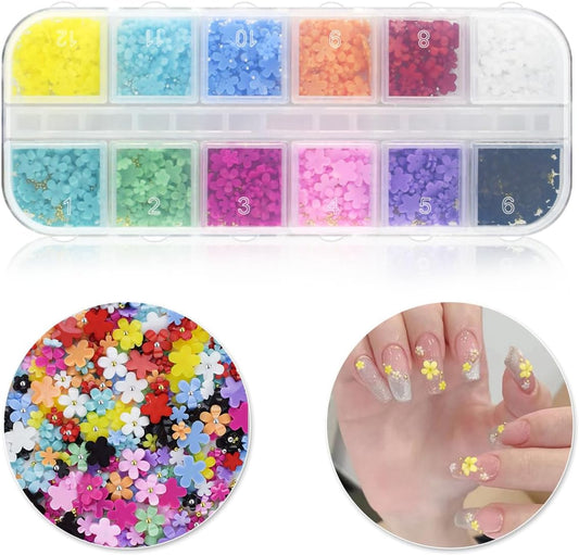 800 Pcs Nail Charms Art Butterfly 3D Nails Decoration Crafts DIY Diamonds Rhinestones Acrylic Jewelry Accessories Gold Silver Pearls Supplies Resin Flatbacks Flower Gems