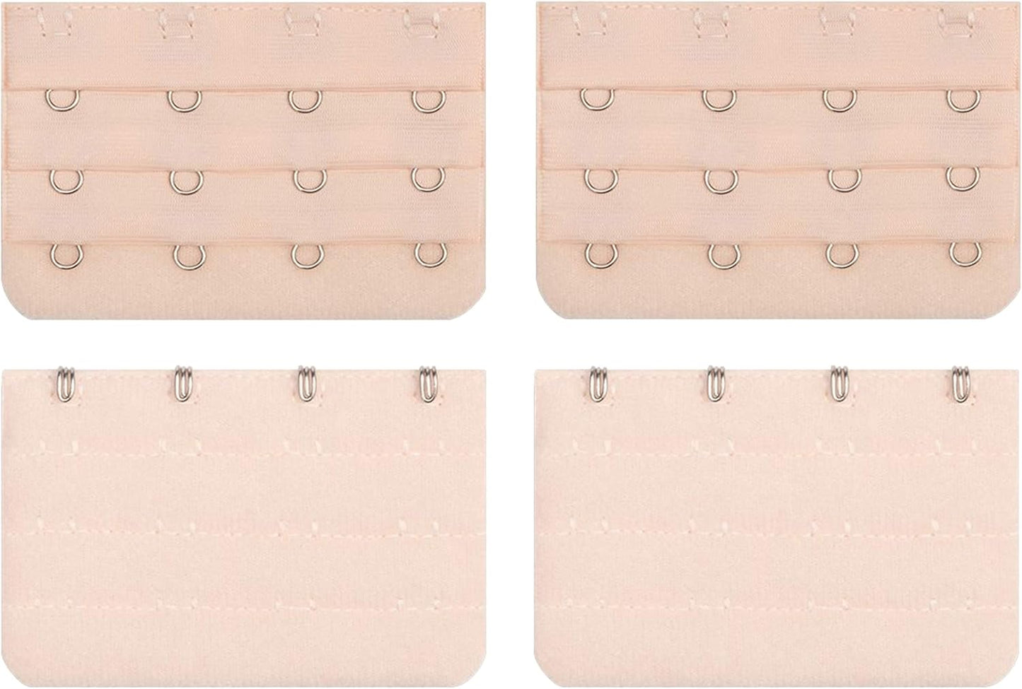 Bra Extender 4 Hook Bra Back Clips Bra Strap Extender Bra Clasp (4pcs)