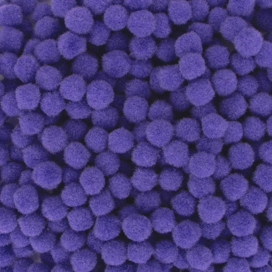 Pom Poms for Crafts - Mini Bulk Purple Pom Poms, 0.5 Inch Small Pom Balls 800 PCS, Soft Fluffy Fuzzy Craft Supplies for DIY Art, Scrapbooking, Party Decorations