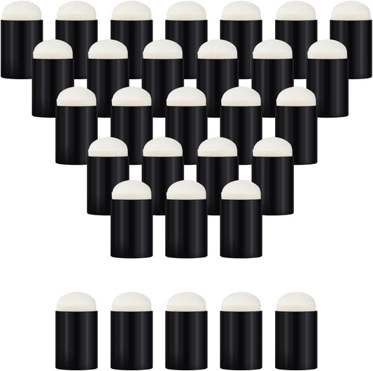 30 Pcs Craft Finger Sponge Daubers Drawing Project Finger Painting Sponge Set for Card Making, Painting, Stamping, Ink