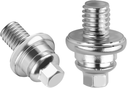 2PCS 3/8''-16 Battery Terminal Bolts,Q235 Steel Side Post Battery Bolts for Battery Retention,Motorcycle Battery Bolt Car Accessories Compatible with Chevrolet GMC Buick Oldsmobile