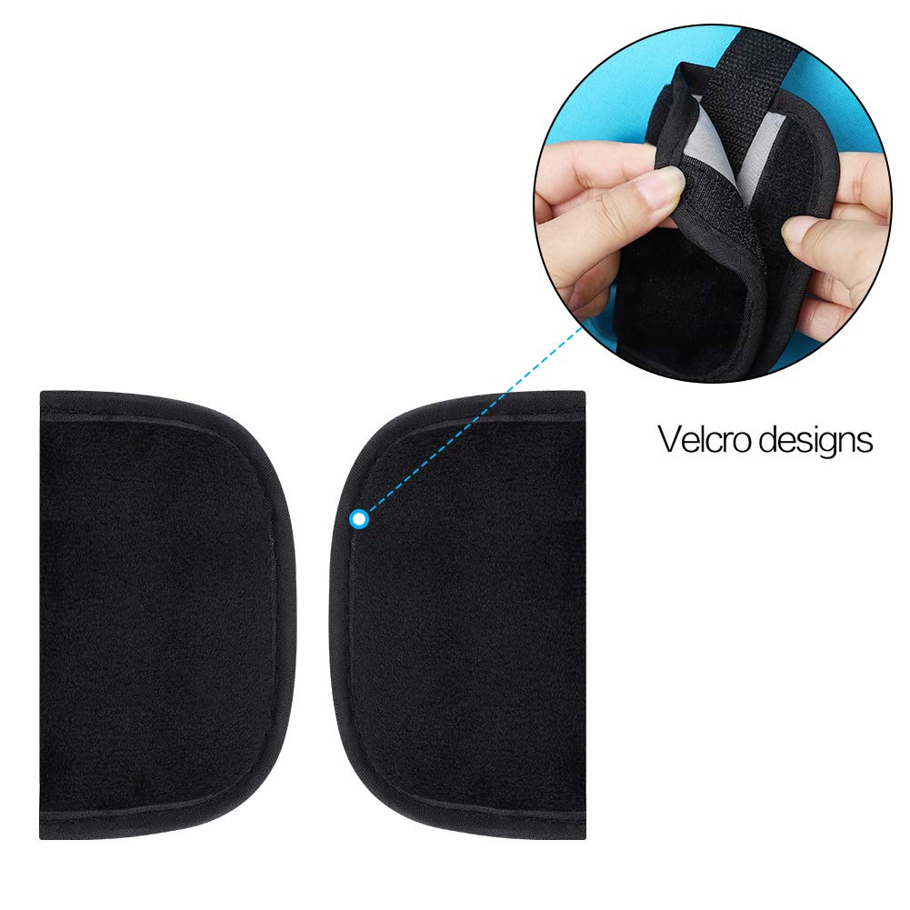 Car Seat Strap Pads for Baby Kids Toddler, Soft Car Seat Strap Covers Shoulder Pads for All Baby Car Seats, Stroller, Pushchair, High Chair