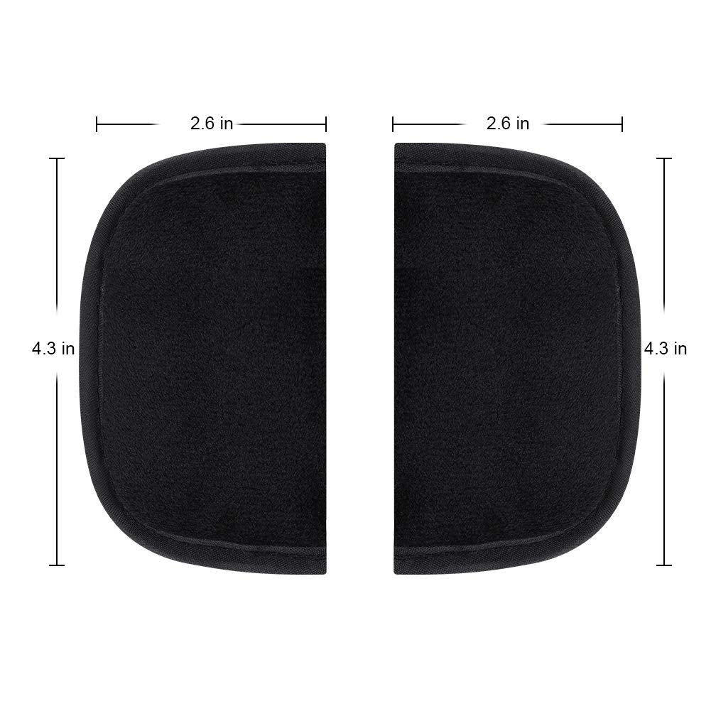 Car Seat Strap Pads for Baby Kids Toddler, Soft Car Seat Strap Covers Shoulder Pads for All Baby Car Seats, Stroller, Pushchair, High Chair