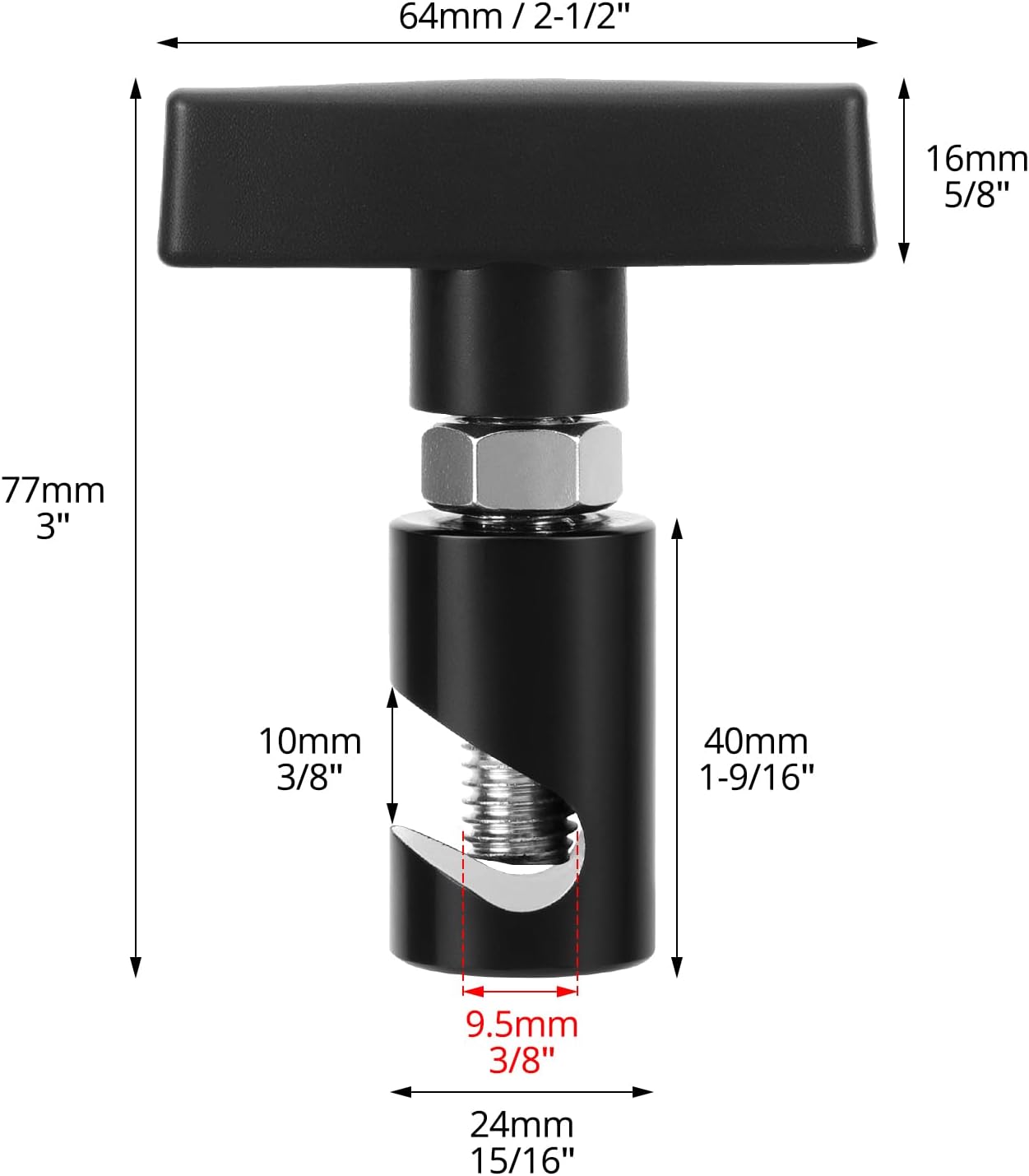 Lift Support Clamp for Hood Strut - 2 Pack Shock Prop Strut Stopper and Retainer Tool for Car Hood, Liftgate, Trunk